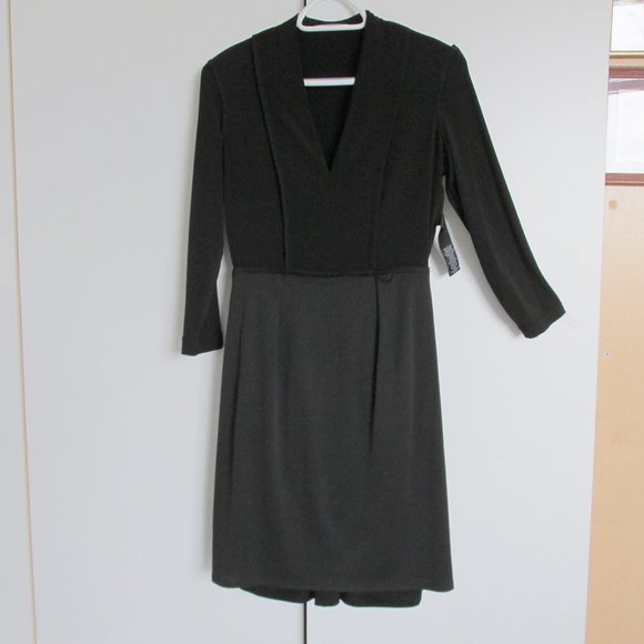 Jones New York Petite LBD Soft Jersey Pockets - Picture 8 of 10